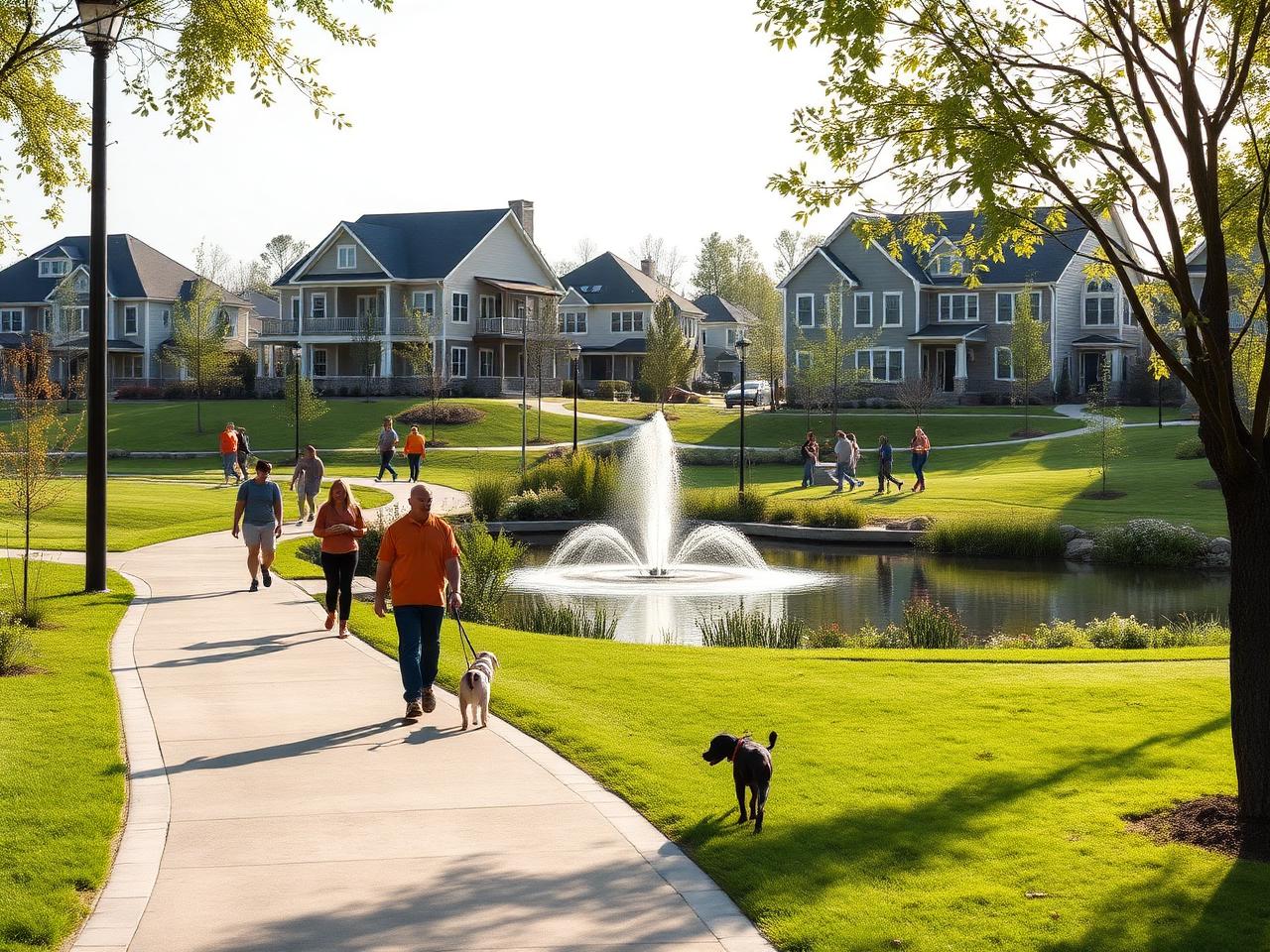 Willow Creek community in Cypress, TX